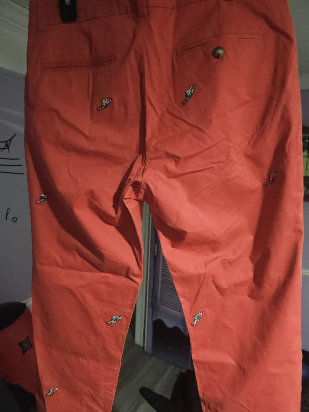 Vineyard Vines Men's Coral Bird Embroidered Chinos Pants Size 32 - photo 3