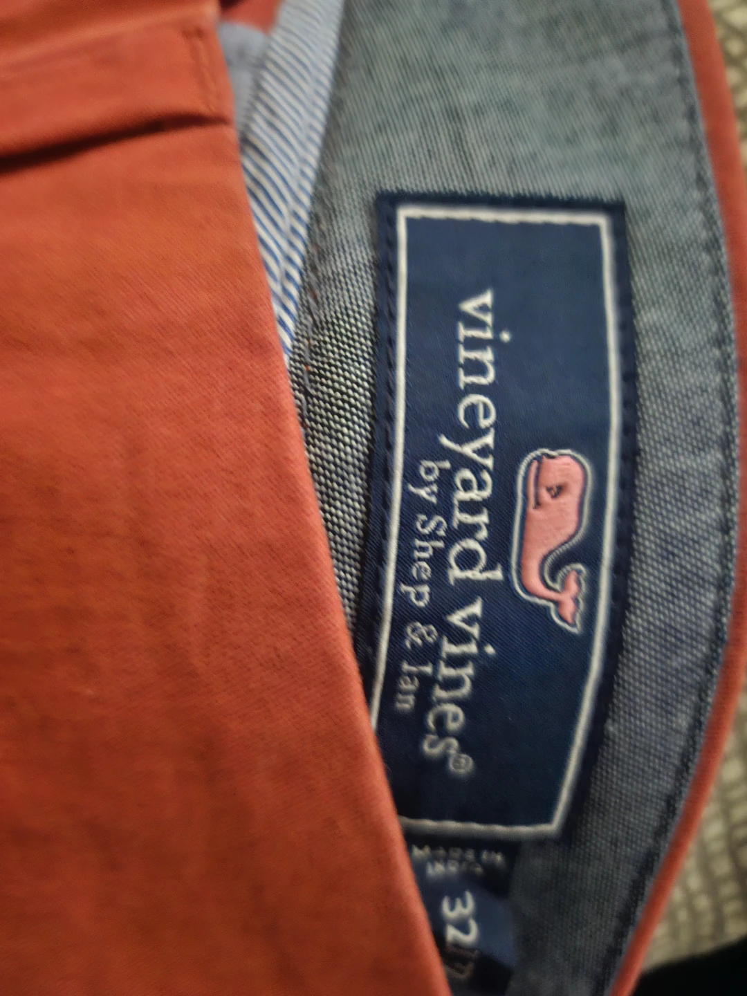 Vineyard Vines Men's Coral Bird Embroidered Chinos Pants Size 32 - photo 4