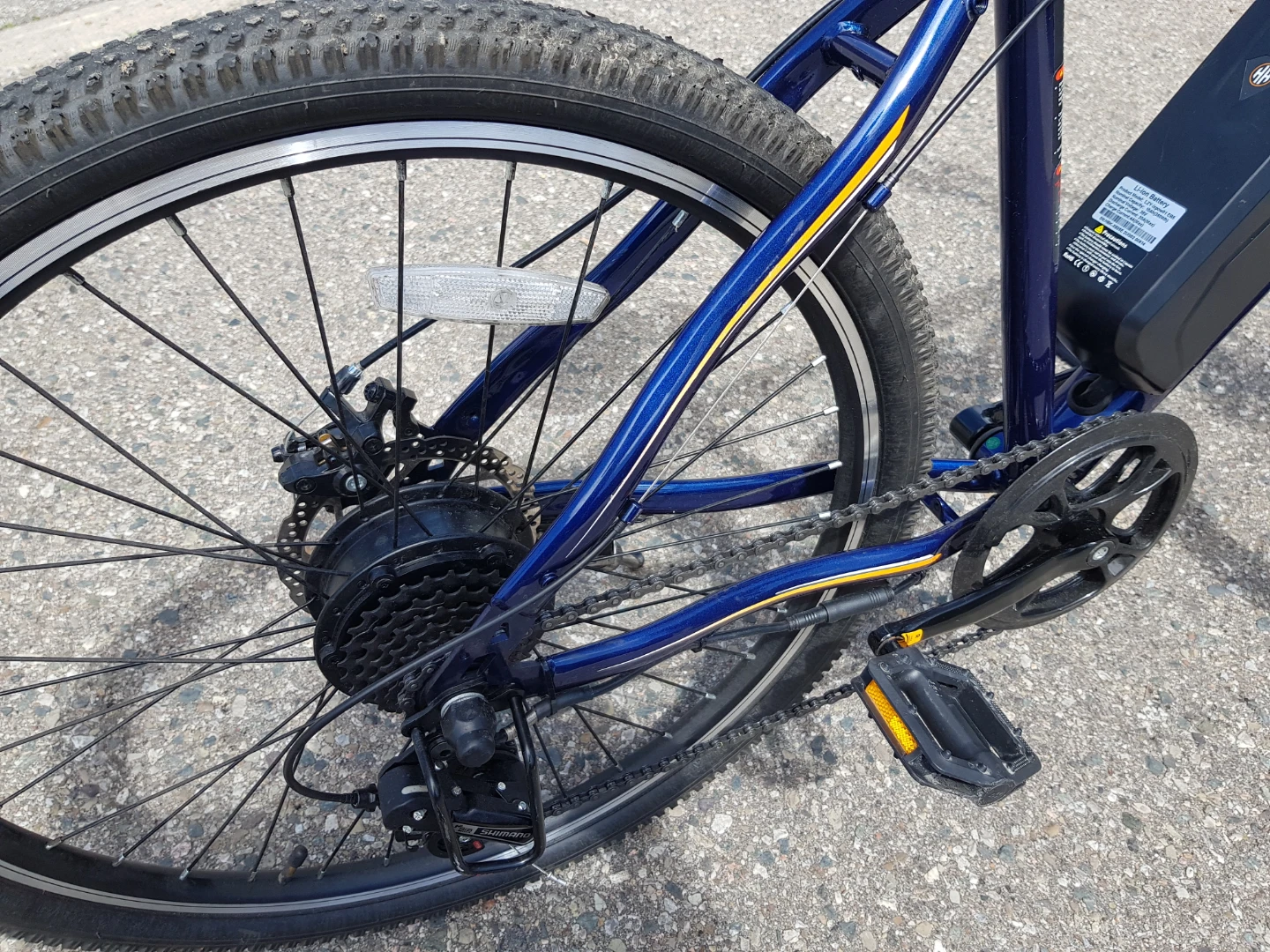 E-bike, Jasion EB5 26", 500W Peak Motor Electric Mountain Bike - photo 5