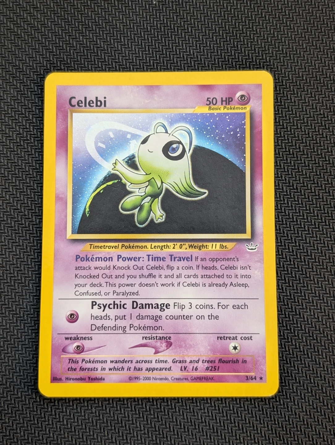 Celebi Neo Revelations Holo 3/64 - Pokemon