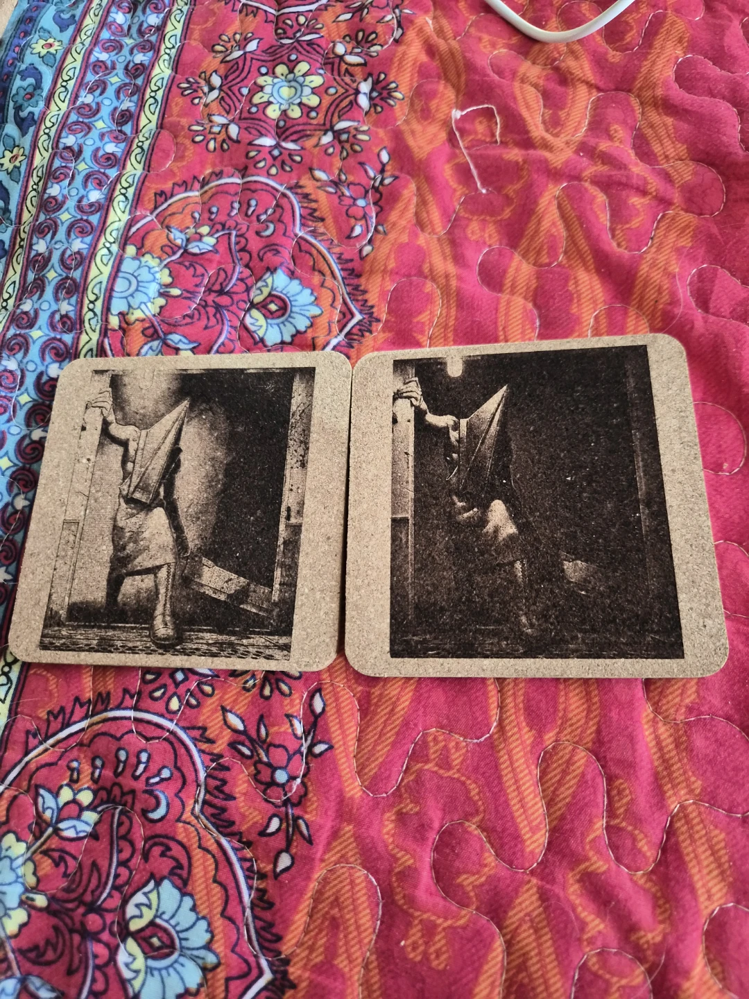 Silent Hill Pyramid Head Coasters (Set of 2)