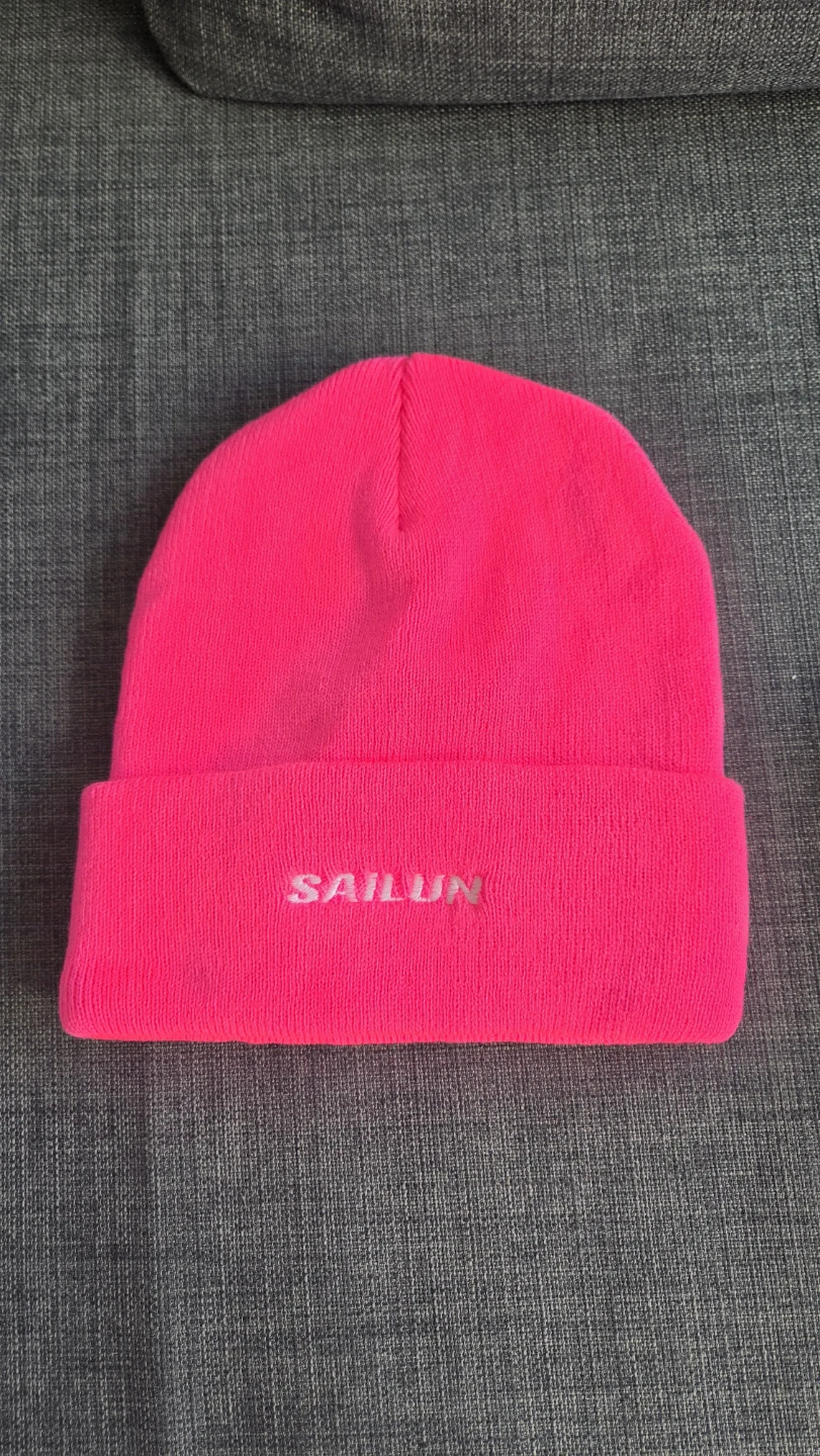 Sailun Pink Beanie with Breast Cancer Ribbon - photo 2