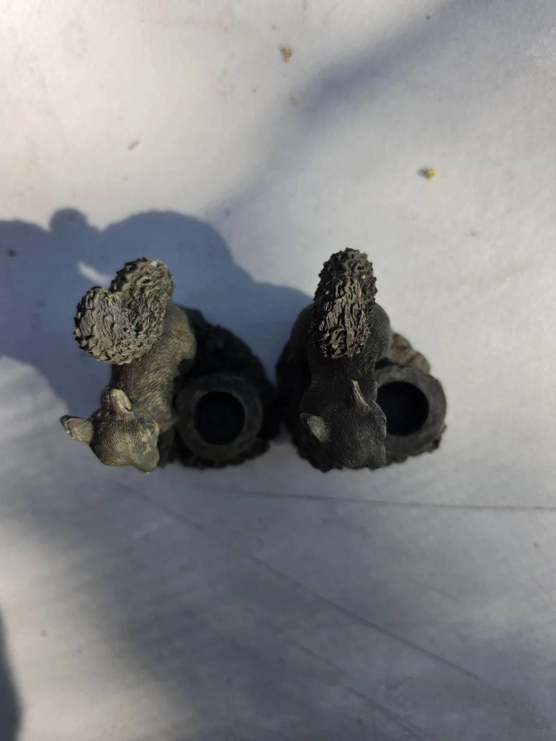 Set of 2 Squirrel Candle Holders - photo 4