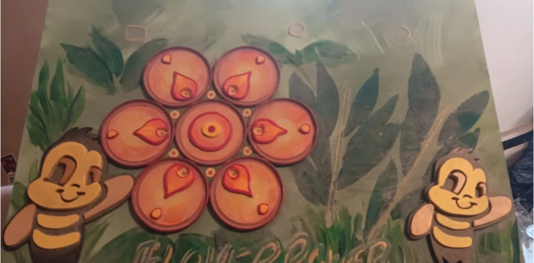 Handmade Bee Artwork