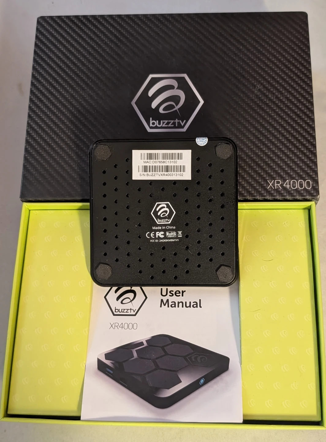 BuzzTV XR4000 Streaming Box - photo 2