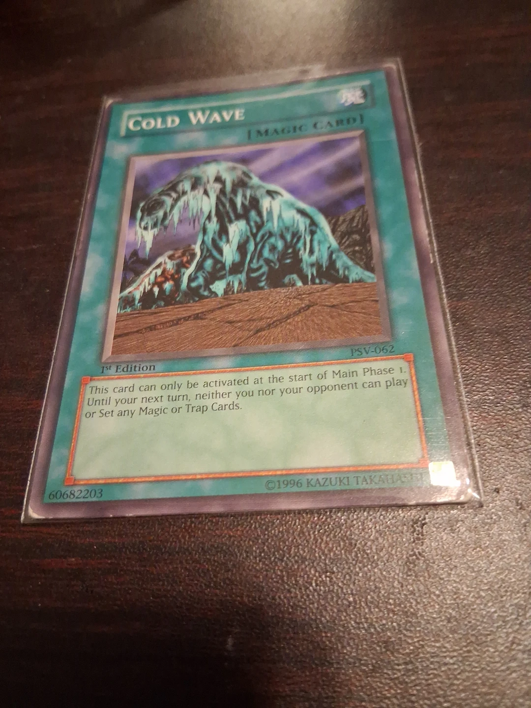 Yu-Gi-Oh! Cold Wave Magic Card PSV-062 1st Edition - photo 2