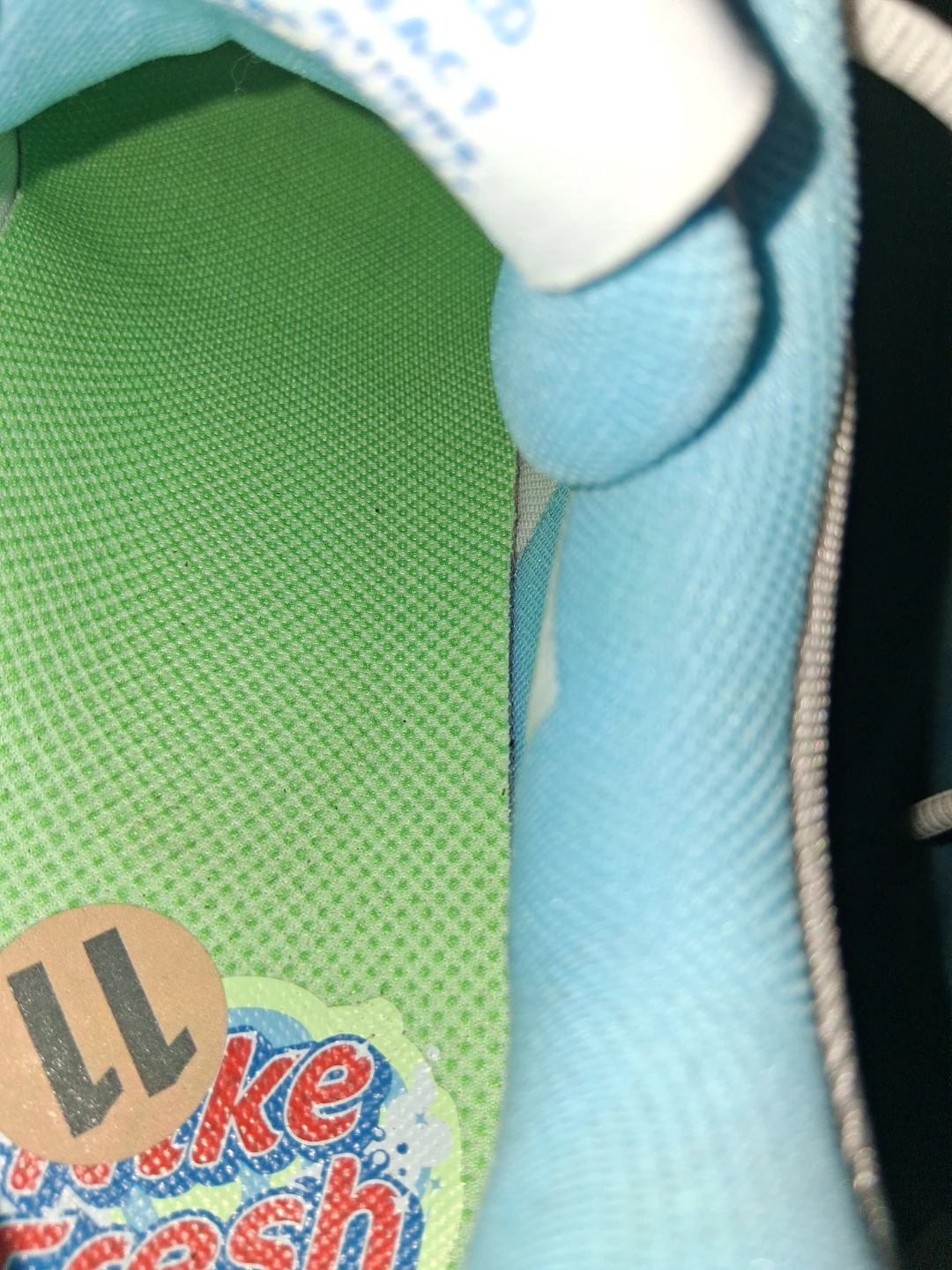 Nike Golf Shoes - White/Blue Size 11