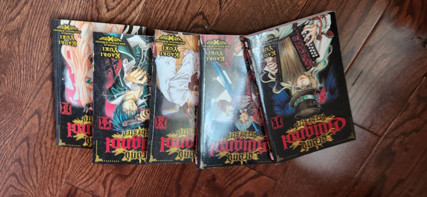 Grand Guiginol Orchestra Manga vol 1 to 5