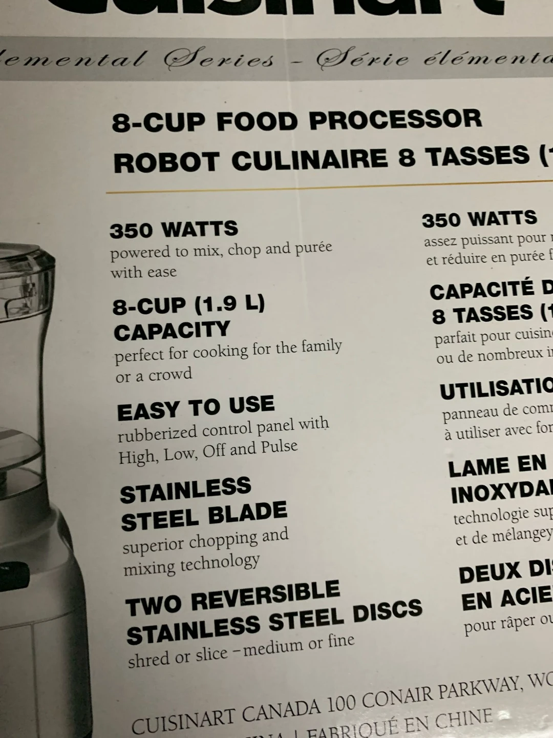 Cuisinart 8-Cup Food Processor