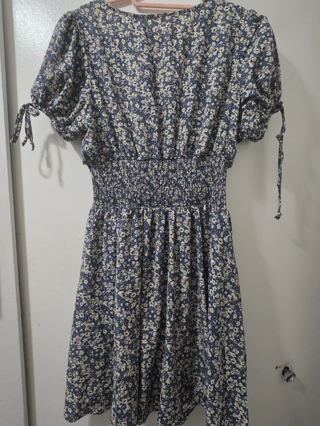 Blue Floral Dress