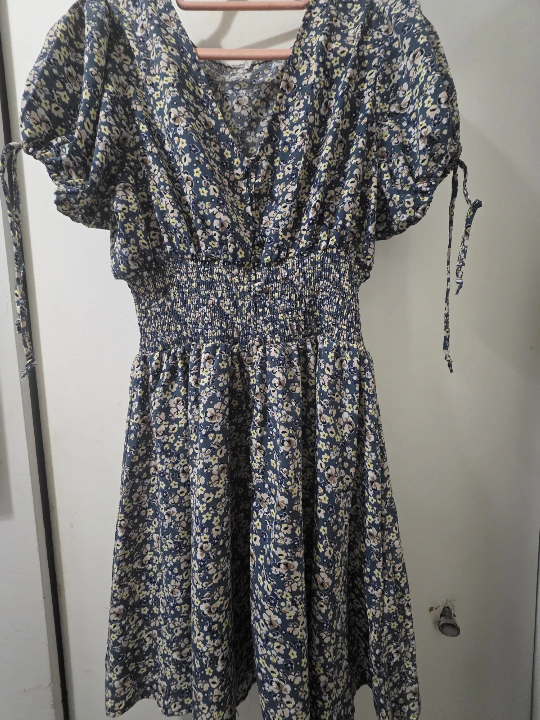 Blue Floral Dress - photo 2