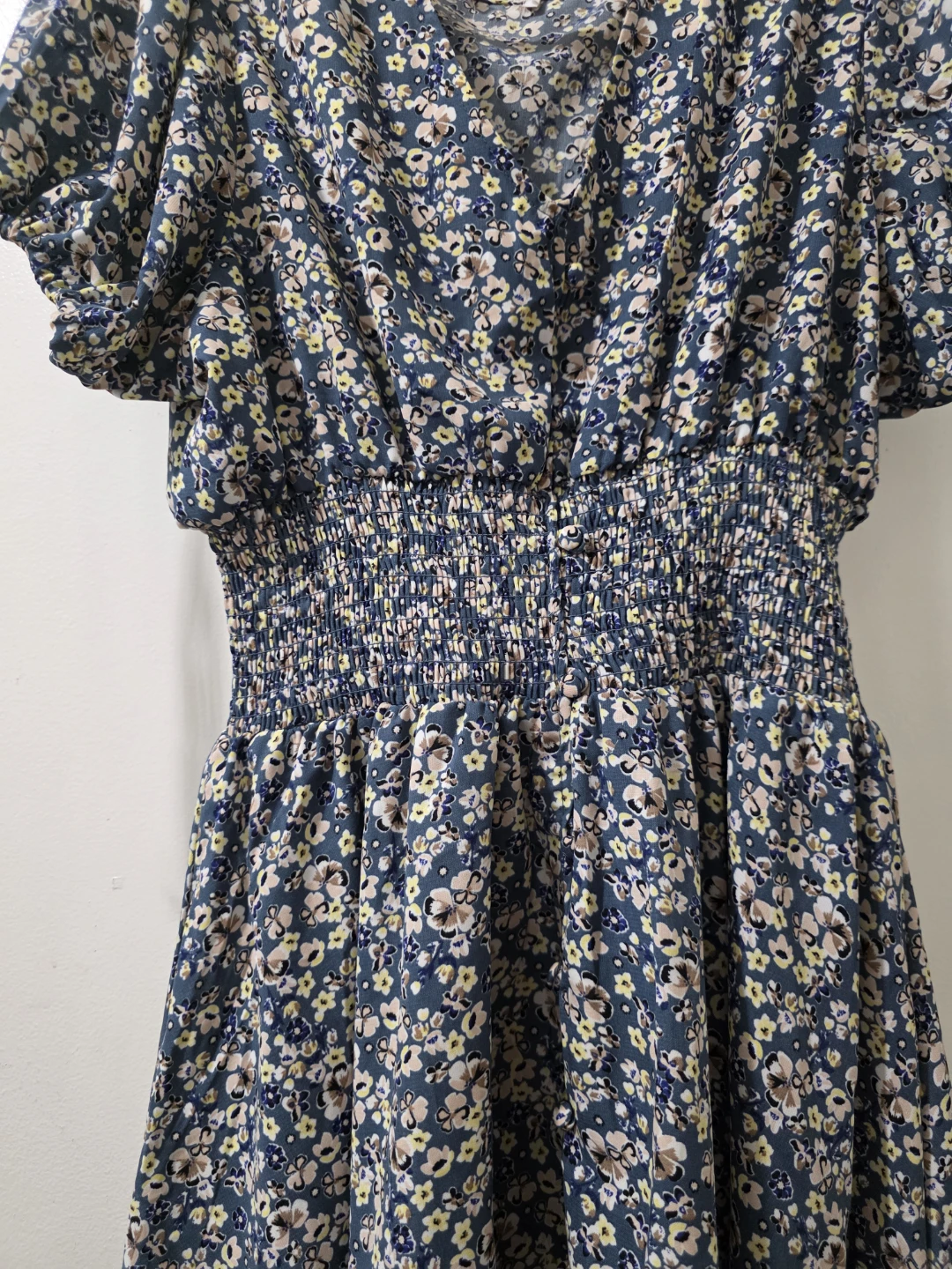 Blue Floral Dress - photo 3