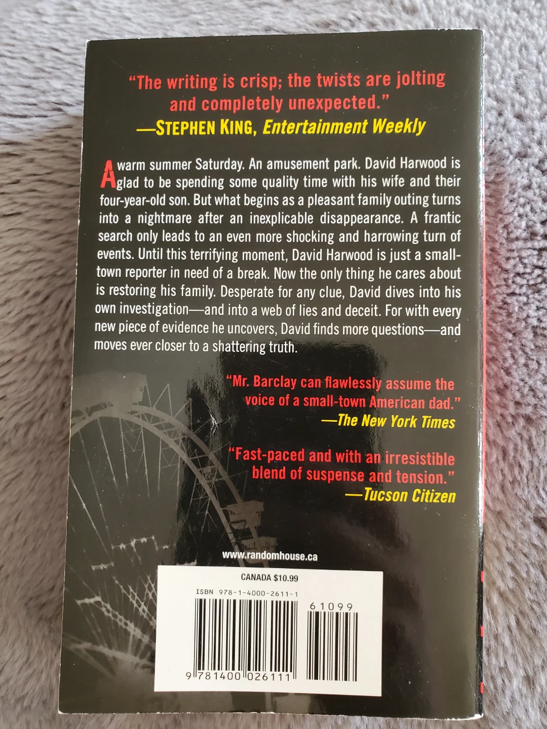 Linwood Barclay Book ⚽️ - photo 2
