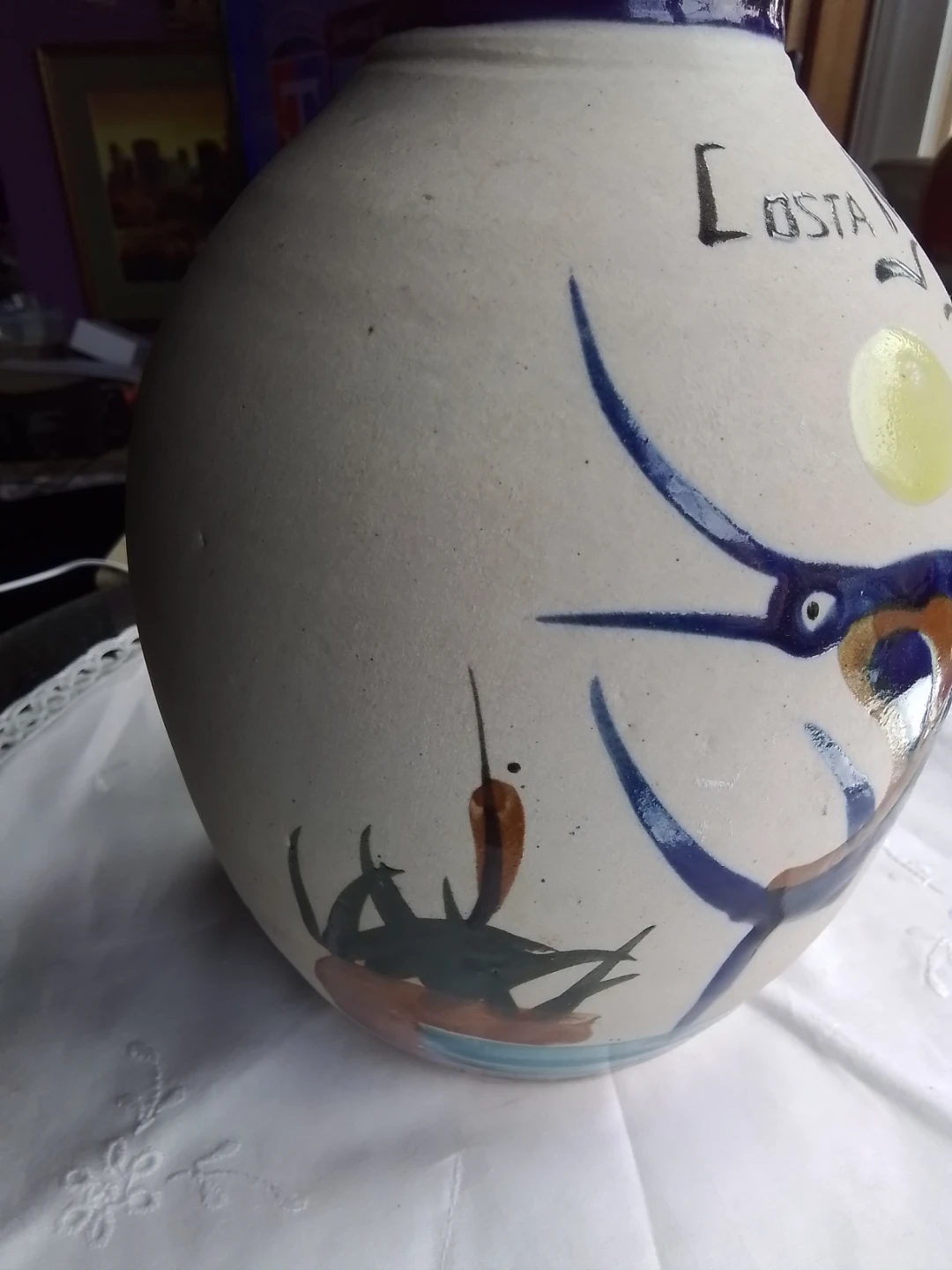 Costa Maya Vase with Marlin Design - photo 3