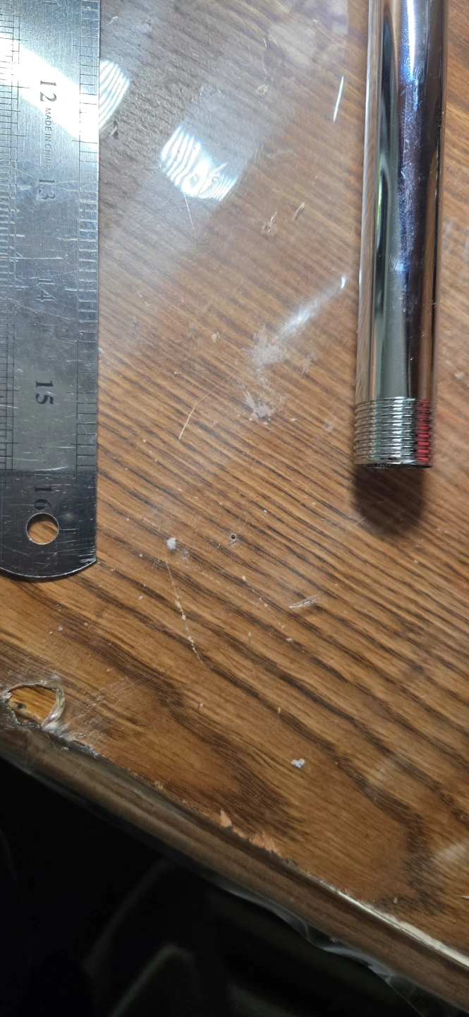 Chrome Shower Arm with Flange - photo 4