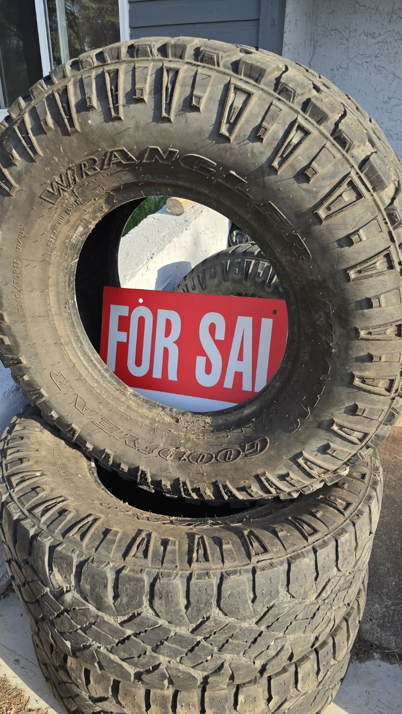 Goodyear Wrangler All-Terrain Tires (Set of 4)