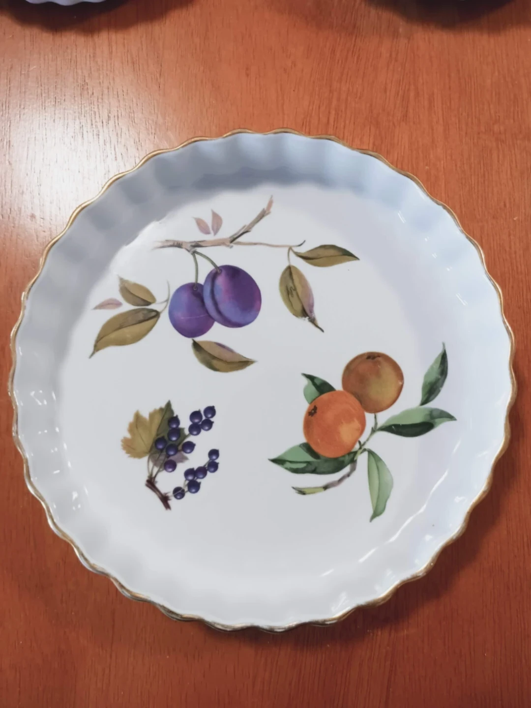⚽  Royal Worcester Evesham Fruit Tart/ casserole Dish