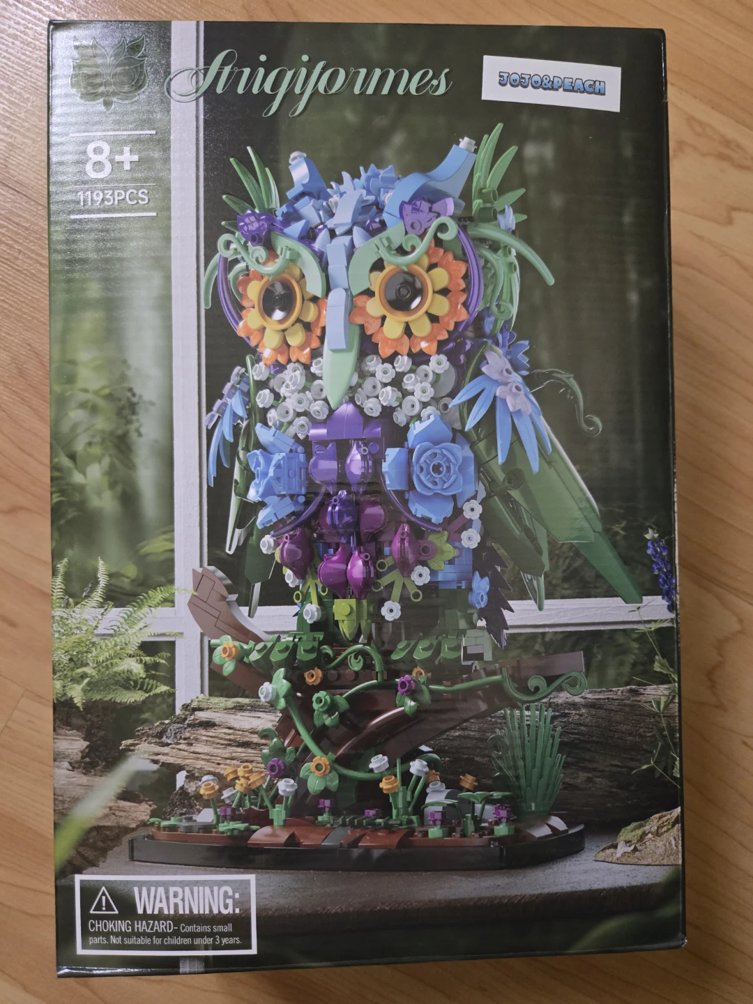 Strigiformes JOJO&PEACH Owl Building Set