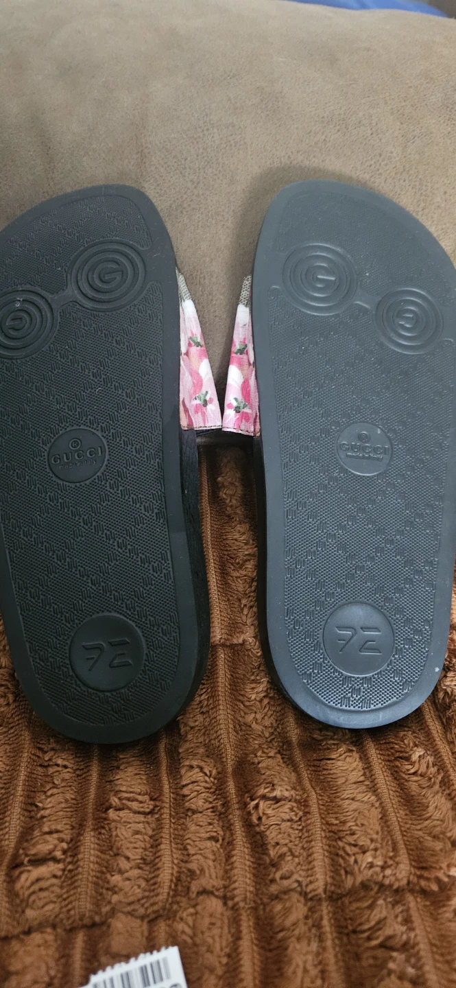 Gucci Slides - Floral GG Pattern - photo 2
