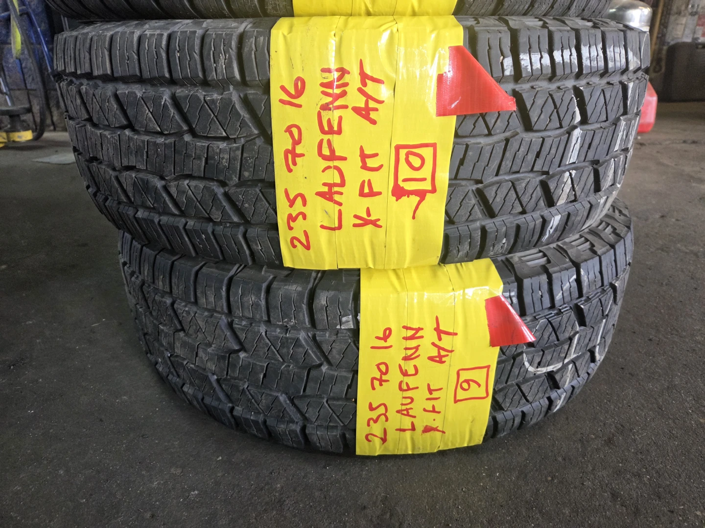 2 x Laufenn X-Fit A/T Tires 235/70R16