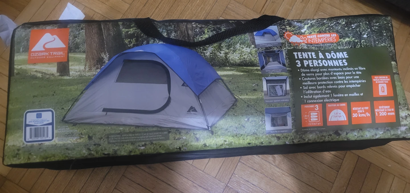 Ozark Trail 3-Person Dome Tent