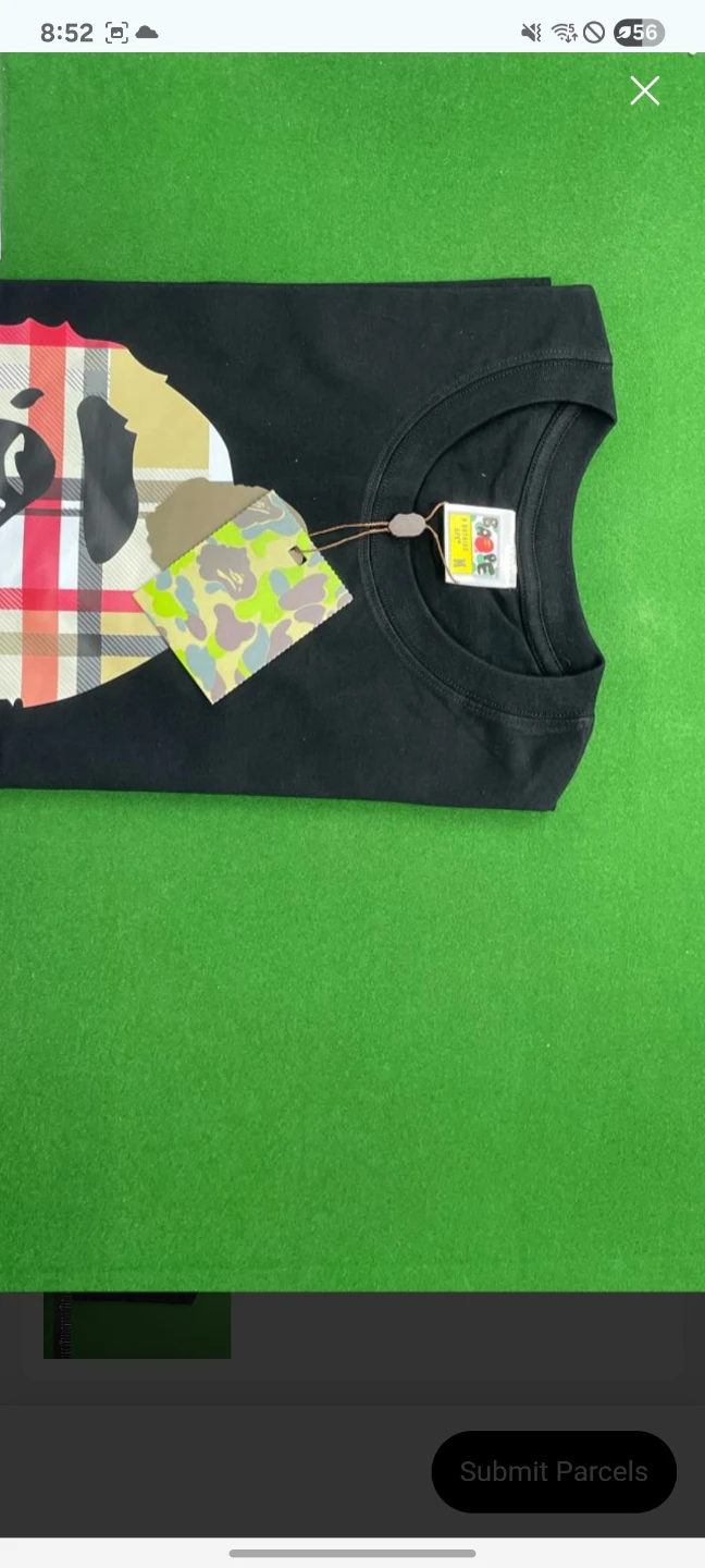 A Bathing Ape Black T-Shirt⚽ - photo 2