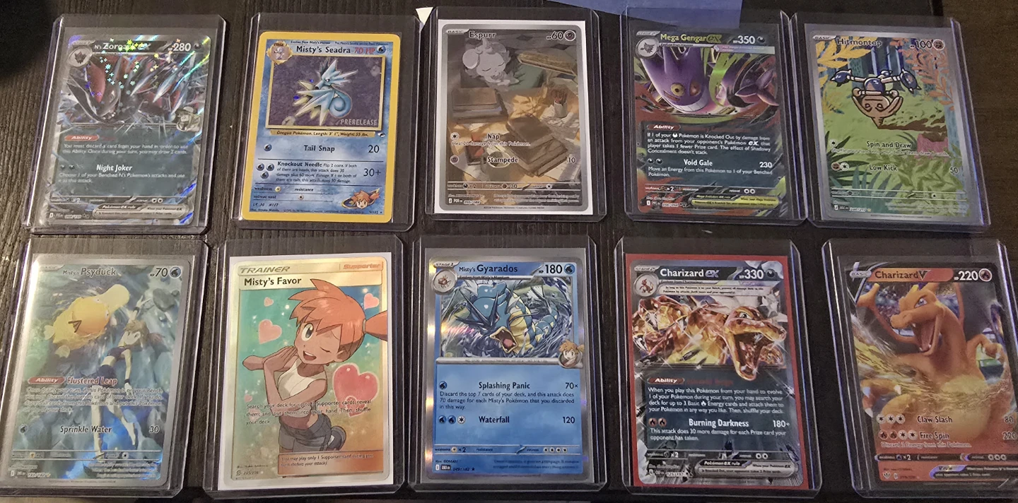 Assorted Pokémon Cards