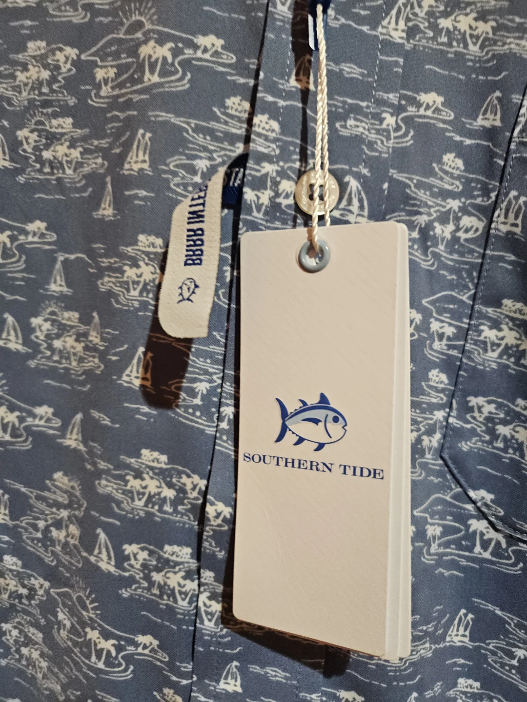 Southern Tide Men's Short Sleeve Button-Up Shirt - photo 3