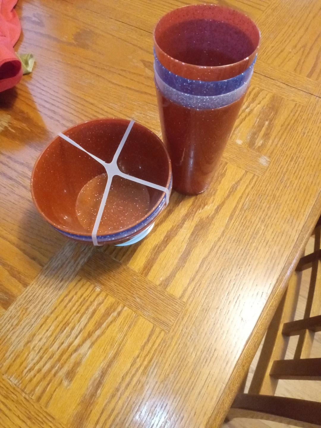 Kohl's "Celebrate Americana Together" Bowls Set of 4/ tall cups