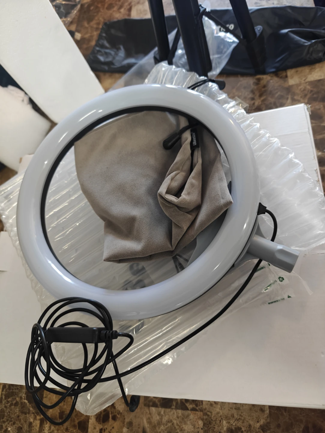 UBeesize TR50 Ring Light with Tripod
