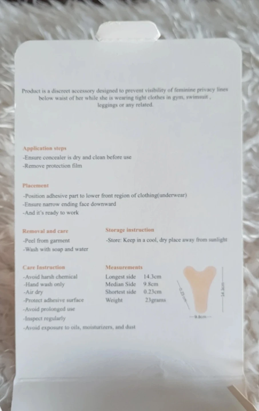 BNIB Camel Toe Concealer Pads (5 Pack) - photo 4