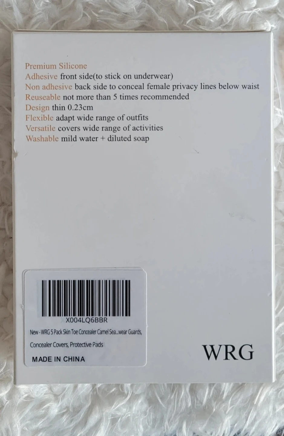 BNIB Camel Toe Concealer Pads (5 Pack) - photo 5