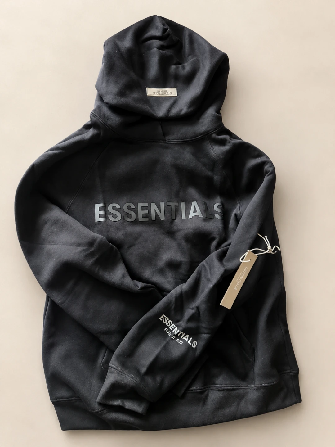 Fear of God Essentials Hoodie - Black - Size M