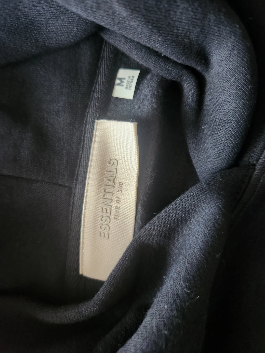 Fear of God Essentials Hoodie - Black - Size M - photo 2