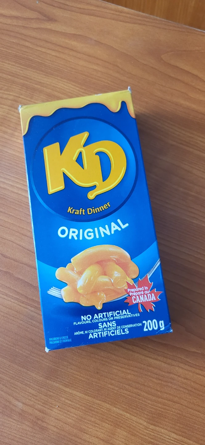 Kraft Dinner Original Macaroni & Cheese 200g