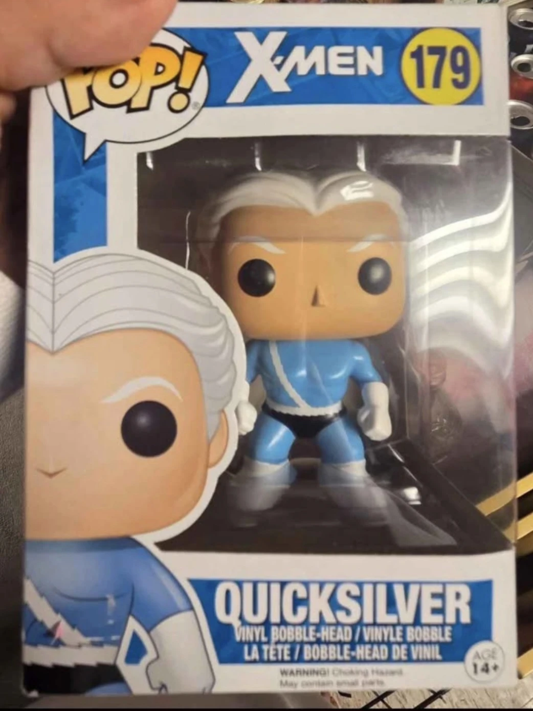 Funko Pop! X-Men Quicksilver #179 Vinyl Bobble-Head