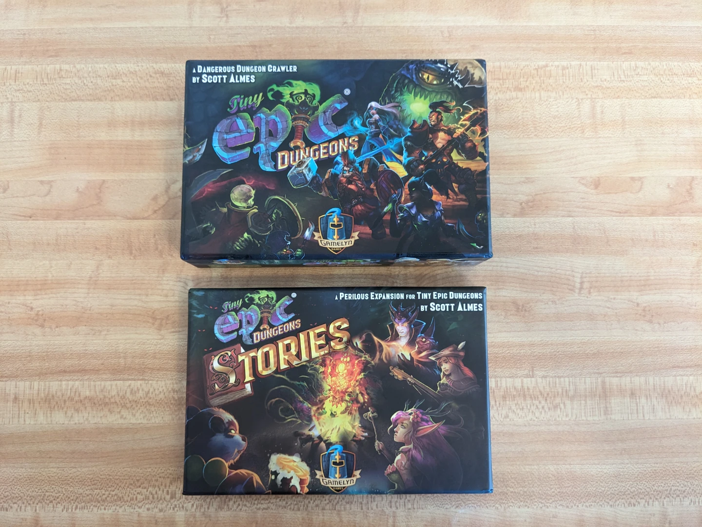 Tiny Epic Dungeons + Stories Expansion | $25