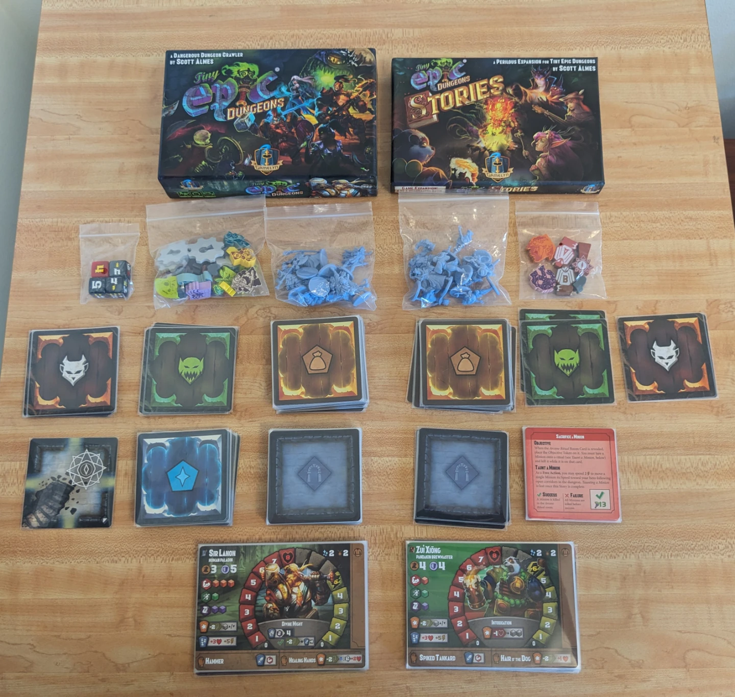 Tiny Epic Dungeons + Stories Expansion | $25 - photo 2
