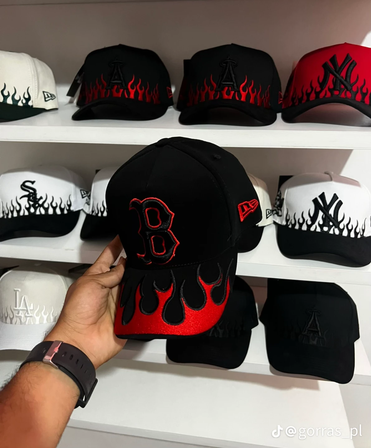 New Era Baseball Cap Flame Design - photo 4