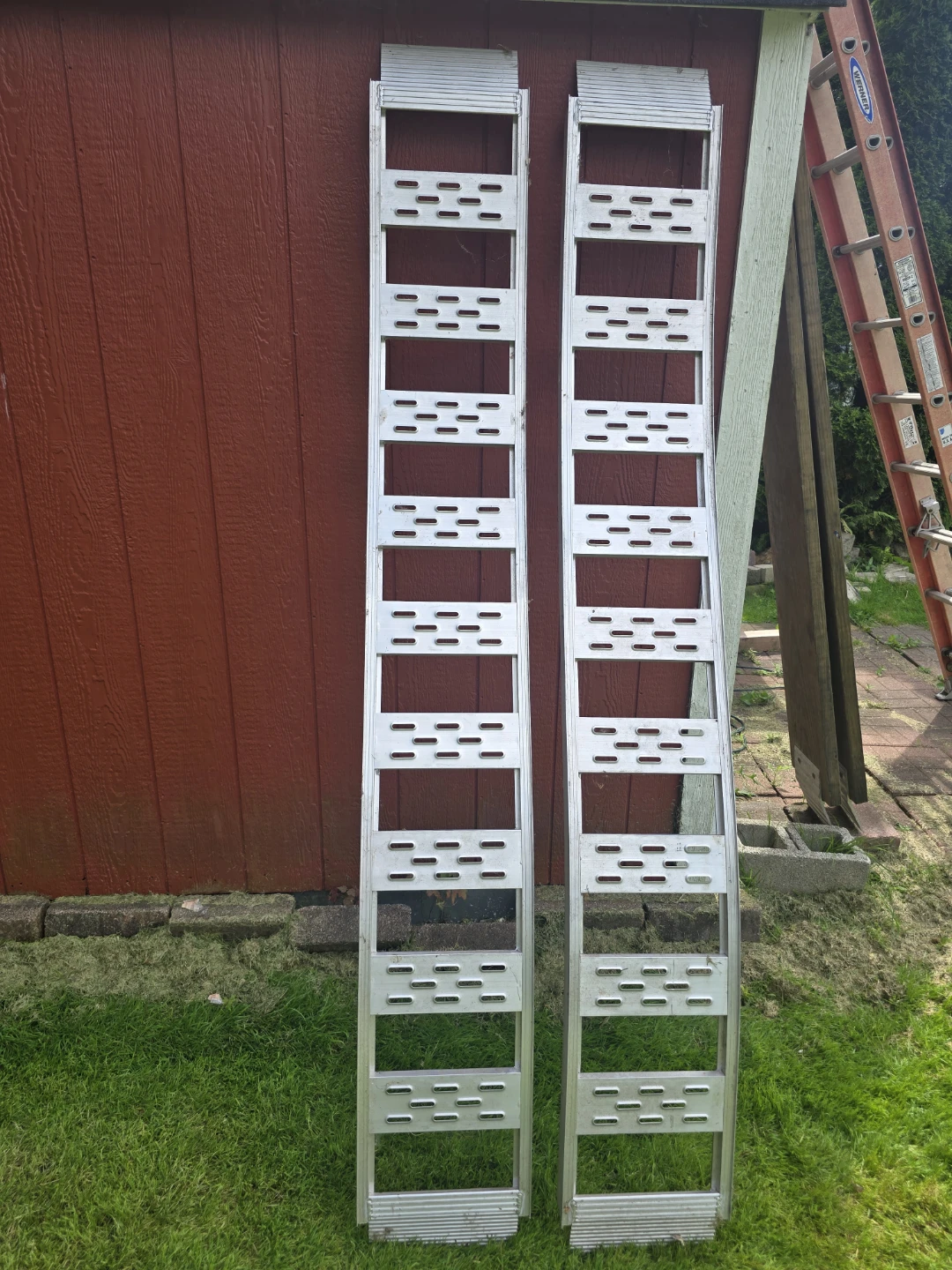 Set of 2 Aluminum Loading Ramps