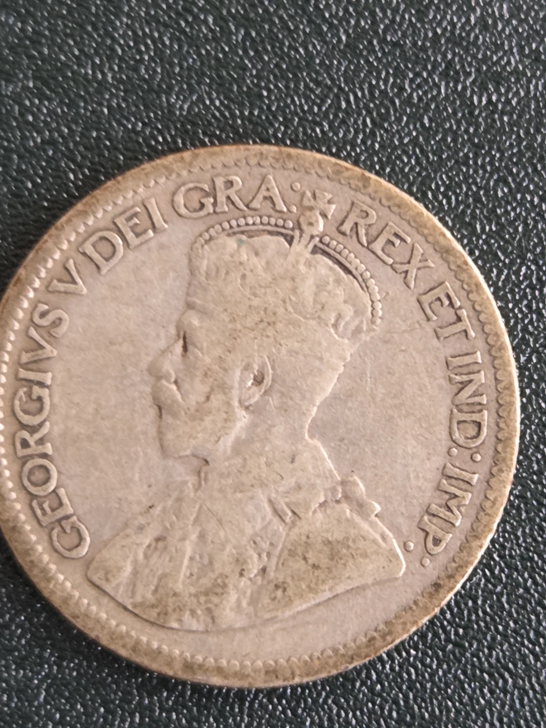 1931 Canadian 10 Cent Coin Silver - photo 2