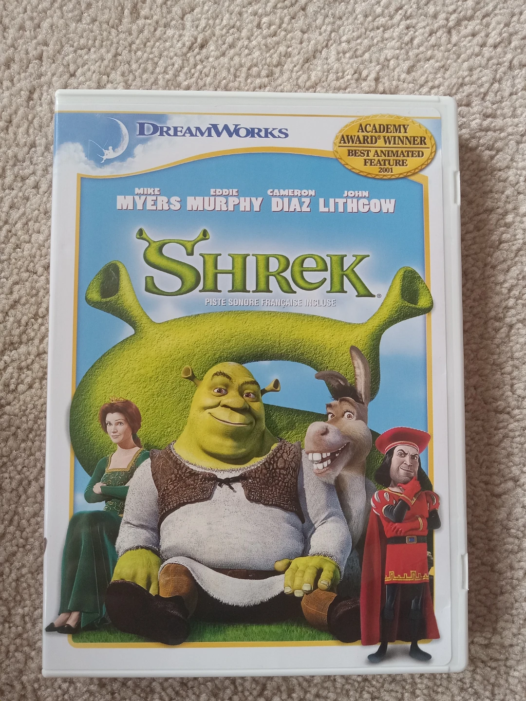 The Shrek Trilogy DVD Set - Shrek, Shrek 2, Shrek the Third - photo 2