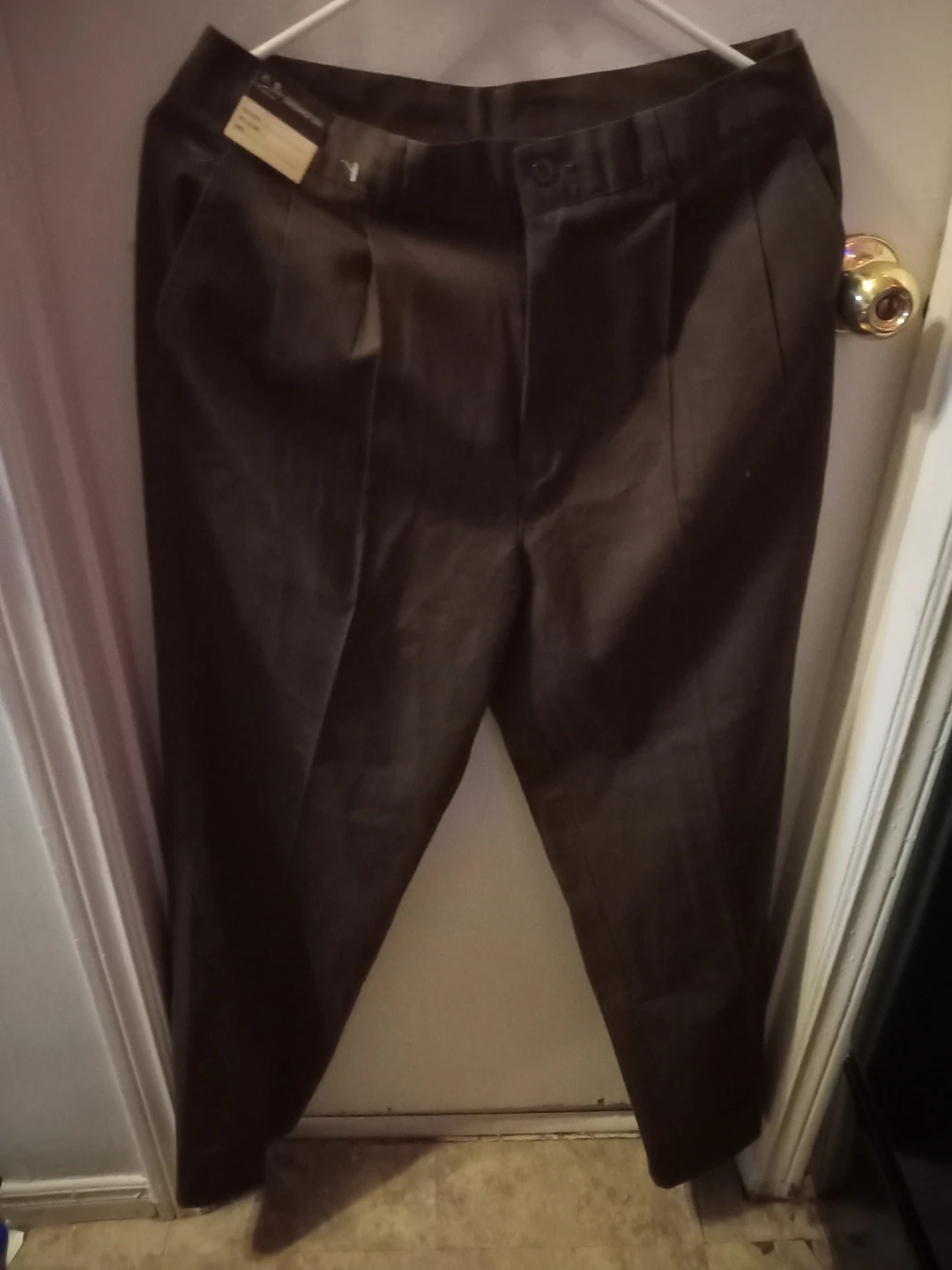 Brand New OUKAI Men's Pleated Casual Pants - Size 32 - photo 5