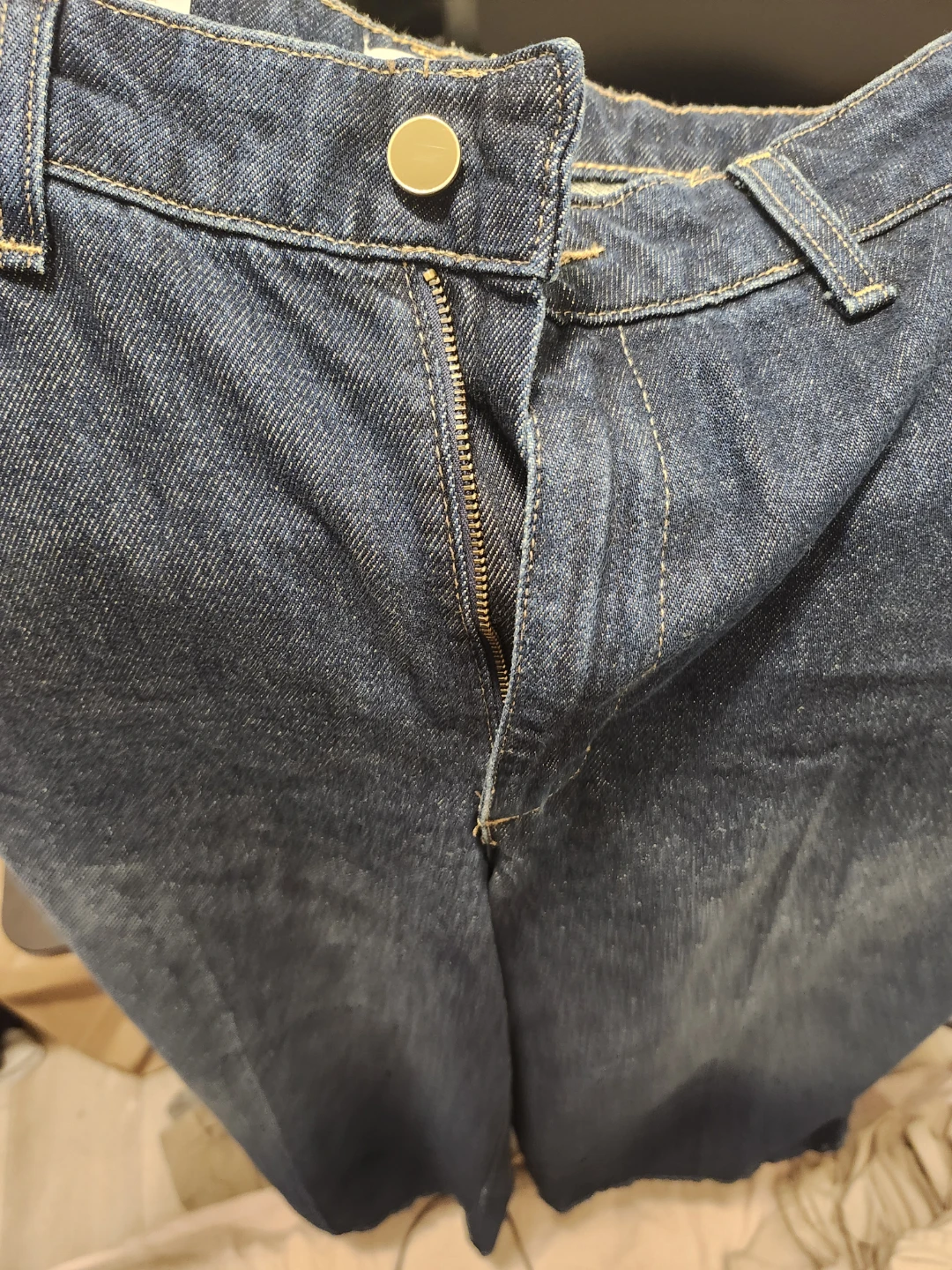 New H&M Super Wide High Waist Jeans ⚽ - photo 3