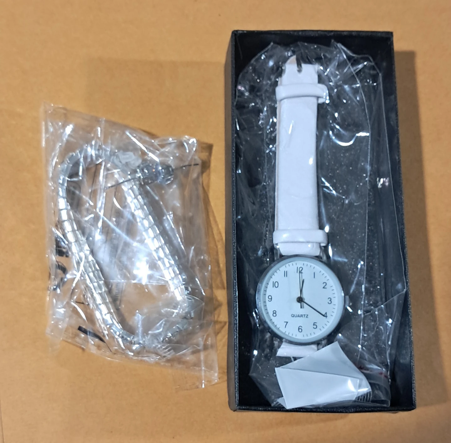 White Quartz Watch with Jewelry Set. *Brand New* - photo 5