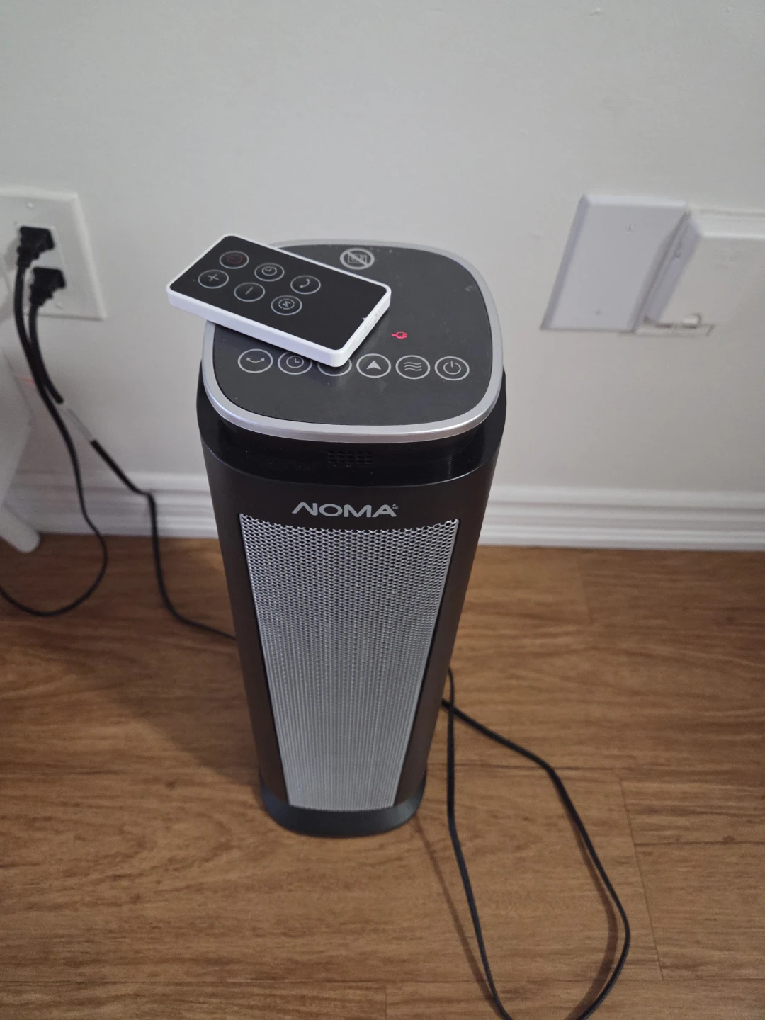 NOMA Digital Ceramic Heater with Remote - photo 2