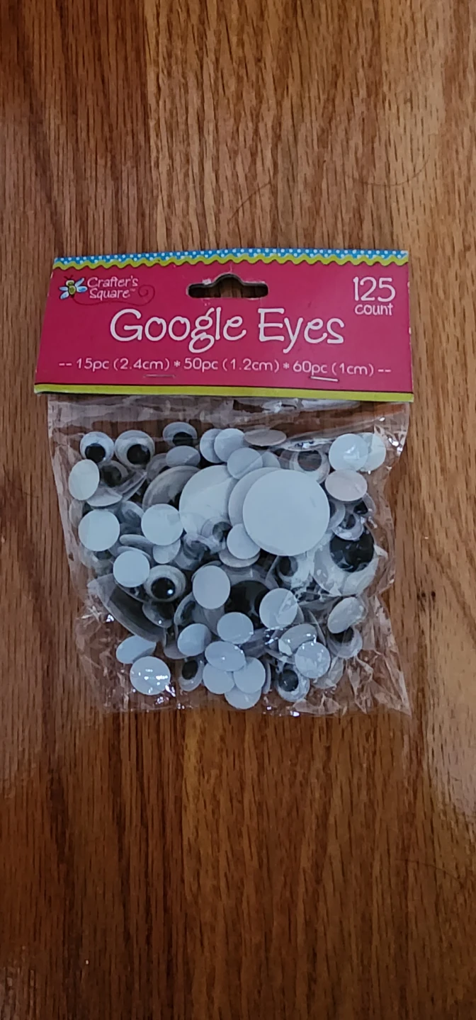 Crafter's Square Google Eyes - 125 Count⚽