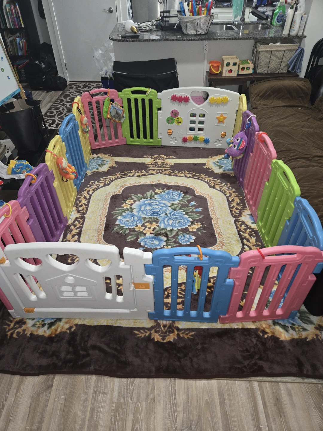 16 Panel Foldable Baby Playpen