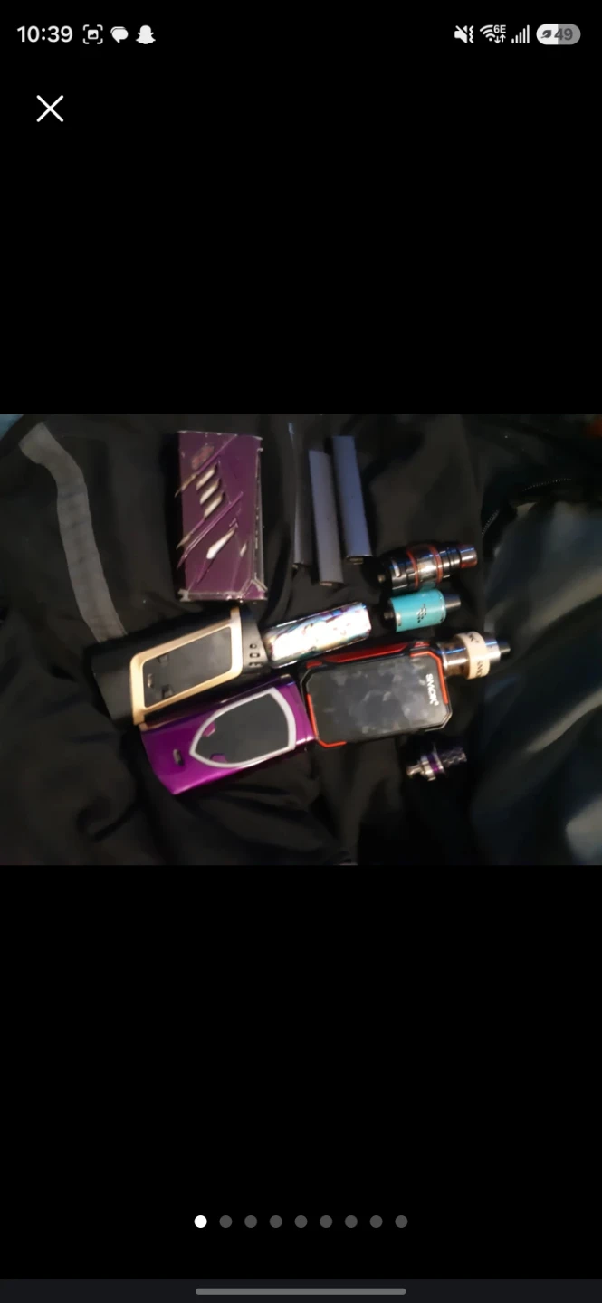Assorted Vape Mods and Parts