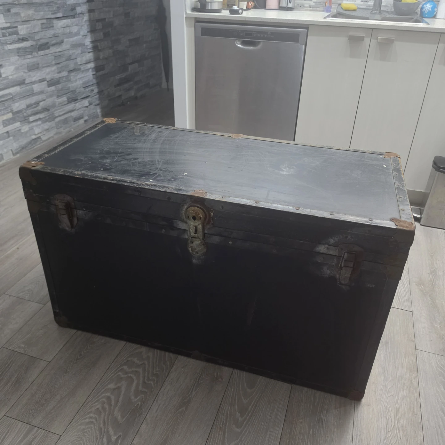 Vintage Steamer Trunk
